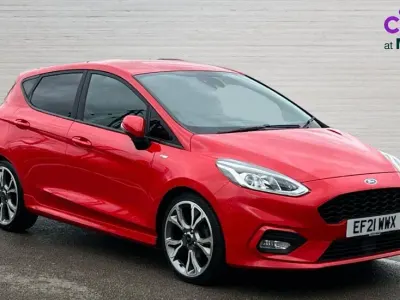 Used Ford Fiesta ST-Line X 155 HP (114 kW) 2021 Red Hatchback