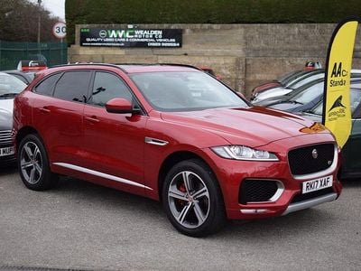 Used Jaguar F-Pace S 300 HP (220 kW) 2017 Red SUV