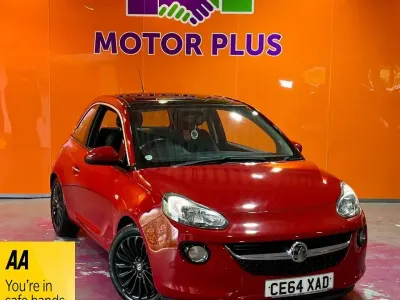 Used Vauxhall Adam Glam 70 HP (51 kW) 2014 Red Hatchback