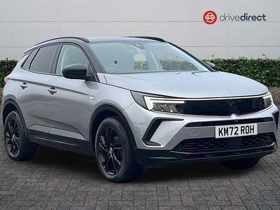 Used Vauxhall Grandland X GS Line 131 HP (96 kW) 2022 Grey SUV
