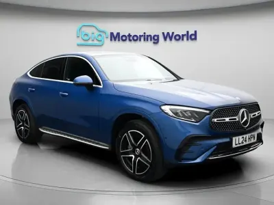 Used Mercedes GLC300e AMG line 313 HP (230 kW) 2024 Blue SUV