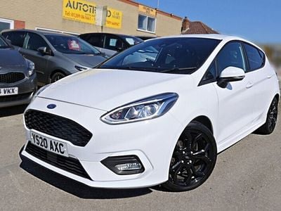 White Used 2020 Ford Fiesta ST-Line Hatchback | £12,897 (Fair price)
