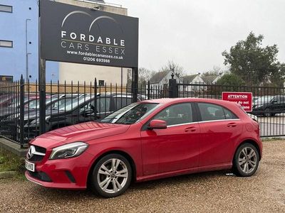 Used Mercedes A180 Premium 109 HP (80 kW) 2017 Red Hatchback