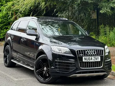 Used Audi Q7 S-Line 245 HP (180 kW) 2014 Black SUV