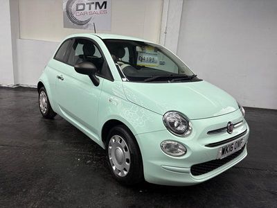 Used Fiat 500 Pop 69 HP (50 kW) 2016 Green Hatchback