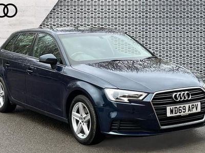 Used Audi A3 150 HP (110 kW) 2020 Blue Sedan