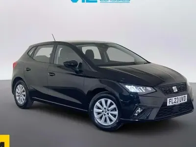 Begagnad Seat Ibiza SE 80 HK (58 kW) 2023 Svart Halvkombi