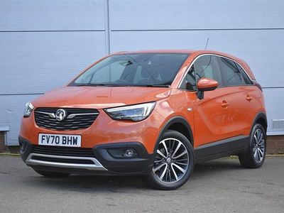 Second-hand Vauxhall Crossland X Elite 102 CP (75 kW) 2020 Portocaliu SUV