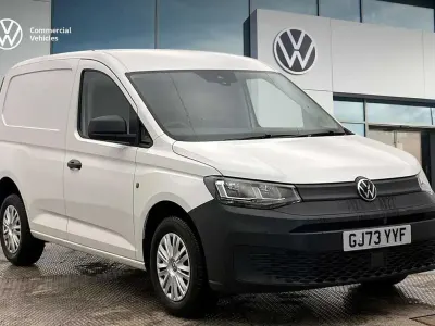 Used VW Caddy 101 HP (74 kW) 2023 White MPV