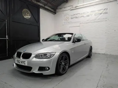 Used BMW 320 Cabriolet Sport Line 184 HP (135 kW) 2012 Silver Cabriolet