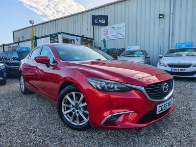 Begagnad Mazda 6 Inclusive 150 HK (110 kW) 2016 Röd Sedan