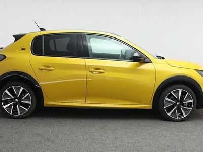 Second-hand Peugeot e-208 GT 98 kW (134 CP) 2020 Galben Hatchback