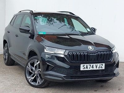 Used Skoda Karoq SportLine 150 HP (110 kW) 2024 Black SUV