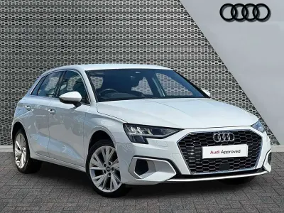 Used Audi A3 e-tron Sport 2021 White Hatchback