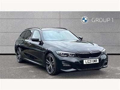 Black Used 2021 BMW 330 M Sport Estate | £27,650 (A bit pricey)