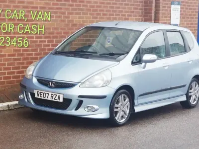 Used Honda Jazz Sport 82 HP (60 kW) 2007 Blue Hatchback