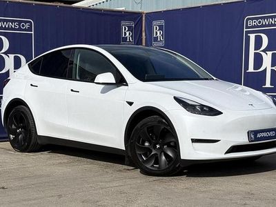 Used Tesla Model Y Long Range AWD 282 kW (384 HP) 2022 White SUV