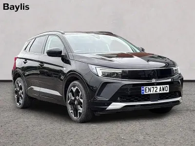 Second-hand Vauxhall Grandland X Ultimate 2022 Negru SUV