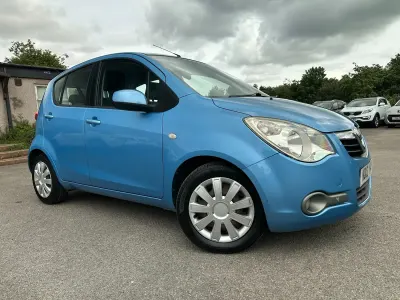 Used Vauxhall Agila S 68 HP (50 kW) 2012 Blue MPV