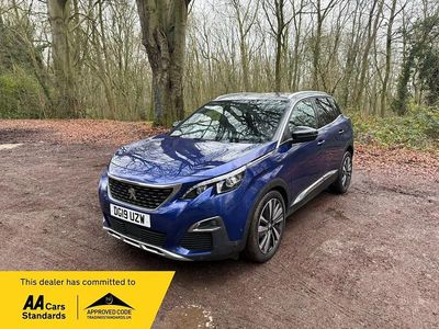 Blue Used 2019 Peugeot 3008 Premium Hatchback | £7,645 (Super price)