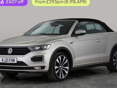 Used VW T-Roc Cabriolet R-line 150 HP (110 kW) 2021 Silver Cabriolet
