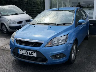 Used Ford Focus Zetec 2008 Blue Hatchback