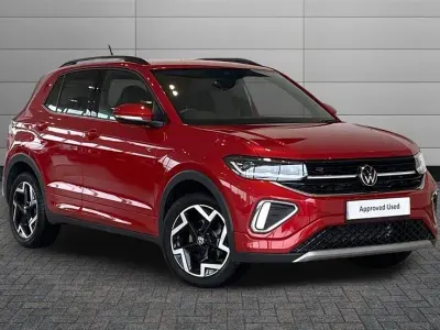 Used VW T-Cross R-line 115 HP (84 kW) 2025 Kings red SUV