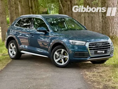 Used Audi Q5 Sport 190 HP (139 kW) 2017 Blue SUV