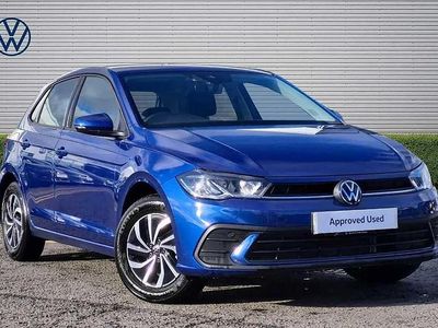 Used VW Polo Life 95 HP (69 kW) 2025 Blue Hatchback