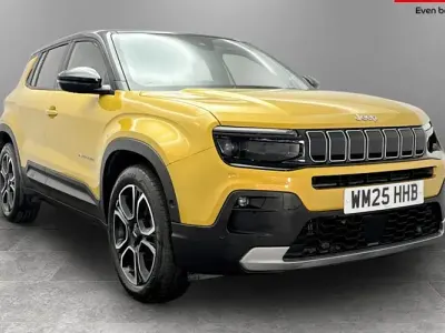Used Jeep Avenger Summit 101 HP (74 kW) 2025 Yellow SUV