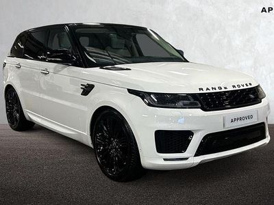 White Used 2021 Land Rover Range Rover Sport SUV | £35,950 (Fair price)