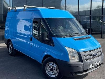 Used Ford Transit 125 HP (91 kW) 2013 Blue Van