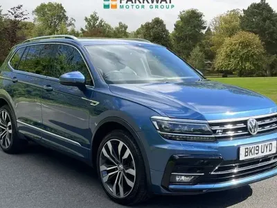 Używany VW Tiguan Allspace R-line 150 KM (110 kW) 2019 Niebieski SUV