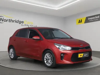 Used Kia Rio 99 HP (72 kW) 2018 Red Hatchback