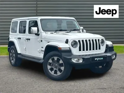 Begagnad Jeep Wrangler Overland 270 HK (198 kW) 2020 Vit SUV