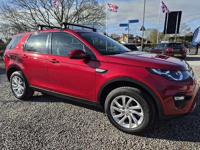 Used Land Rover Discovery Sport SE 180 HP (132 kW) 2017 Red SUV
