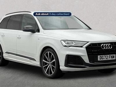 Used Audi Q7 Black Edition 340 HP (250 kW) 2022 White SUV