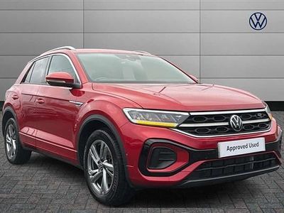 Red Used 2023 VW T-Roc R-line SUV | £25,750 (Fair price)