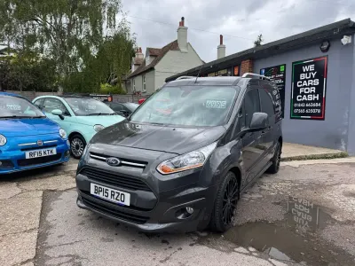 Begagnad Ford Transit Connect Limited 115 HK (84 kW) 2015 Grå Minibuss
