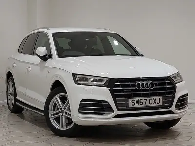 Used Audi Q5 S-Line 252 HP (185 kW) 2018 White SUV