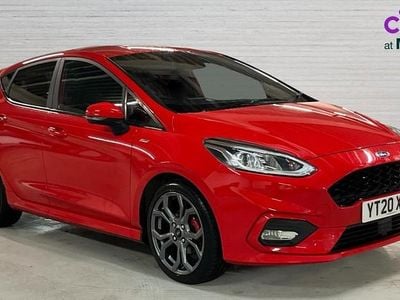 Used Ford Fiesta ST-Line 125 HP (91 kW) 2020 Red Hatchback