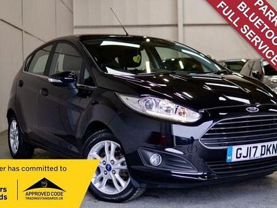 Used Ford Fiesta Zetec 82 HP (60 kW) 2017 Black Hatchback
