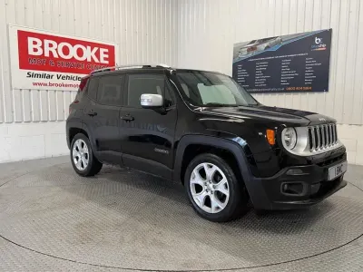 Used Jeep Renegade Limited 140 HP (102 kW) 2017 Black SUV