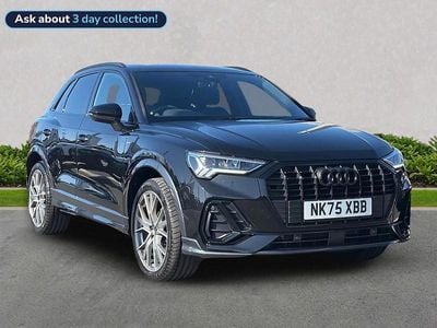 Begagnad Audi Q3 Black Edition 2025 Svart SUV