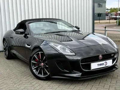 Used Jaguar F-Type Supercharged 375 HP (275 kW) 2016 Grey Cabriolet