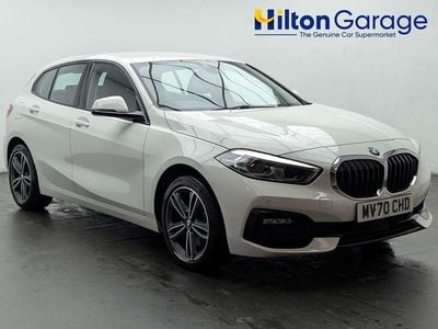 Used BMW 118 Sport Line 2020 White Hatchback