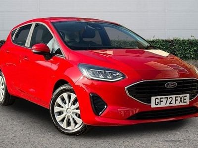 Used Ford Fiesta Trend 101 HP (74 kW) 2022 Red Hatchback