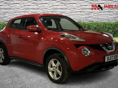 Used Nissan Juke Visia 2017 Red SUV