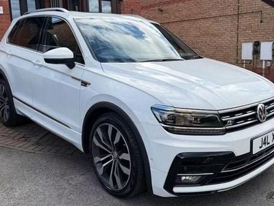 Used VW Tiguan R-line 150 HP (110 kW) 2019 White SUV