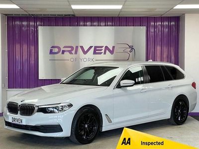 White Used 2018 BMW 520 Comfort Edition Estate | £14,750 (Fair price)